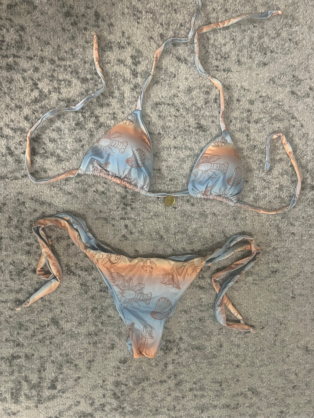 Retro Riot Bikini Suit for Girls
